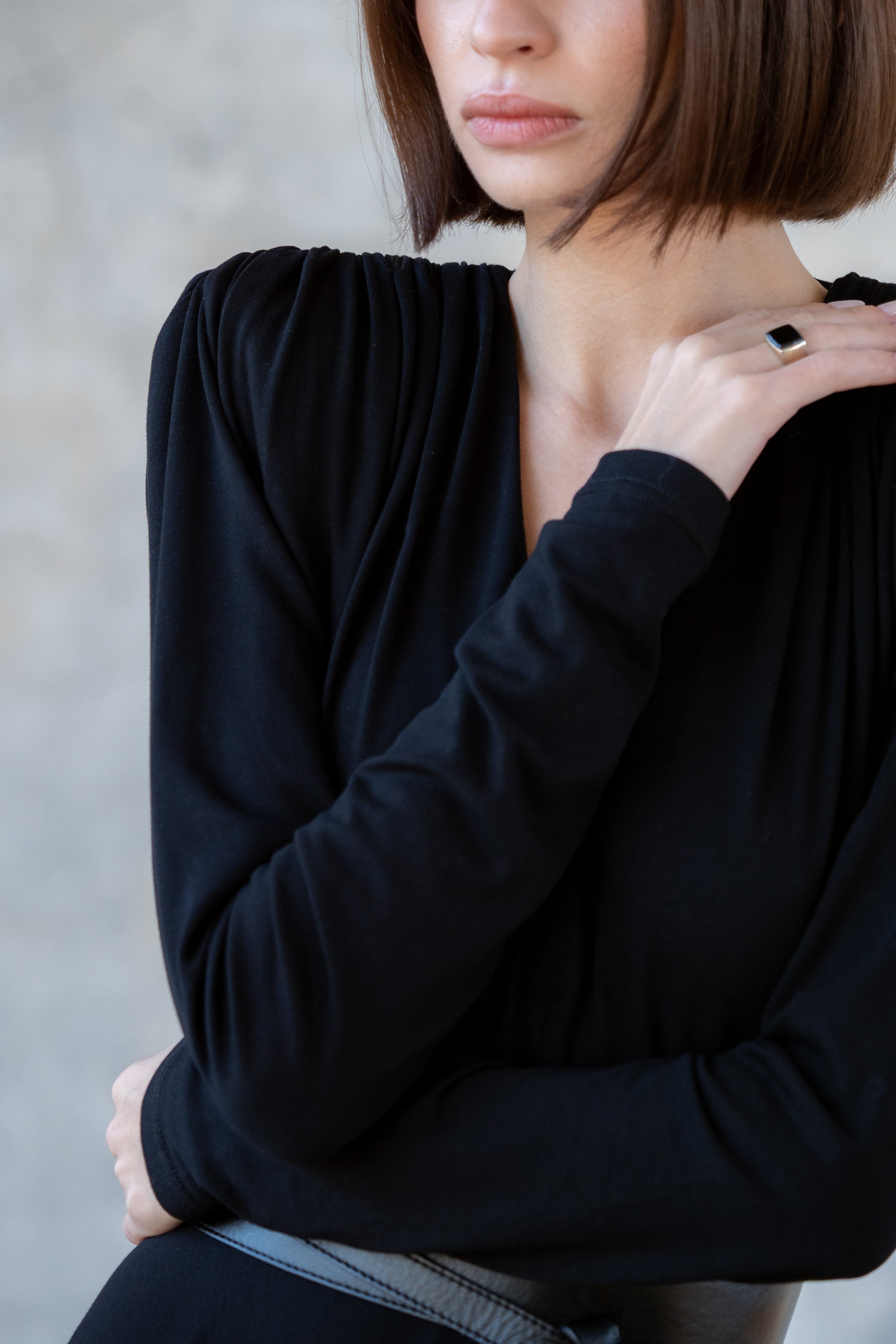 SUKIENKA 04 MAXI CZARNA