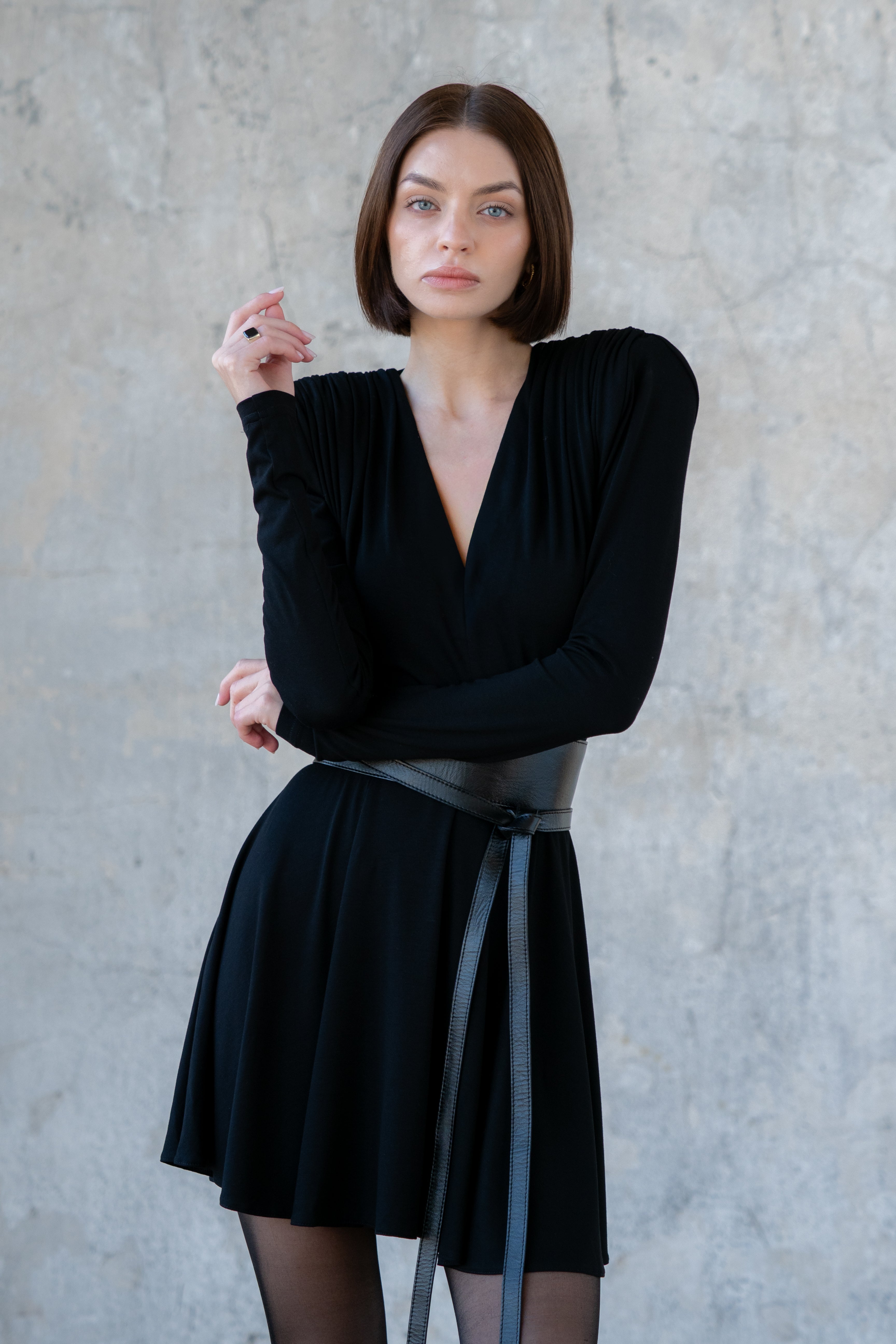 SUKIENKA 04 MINI CZARNA