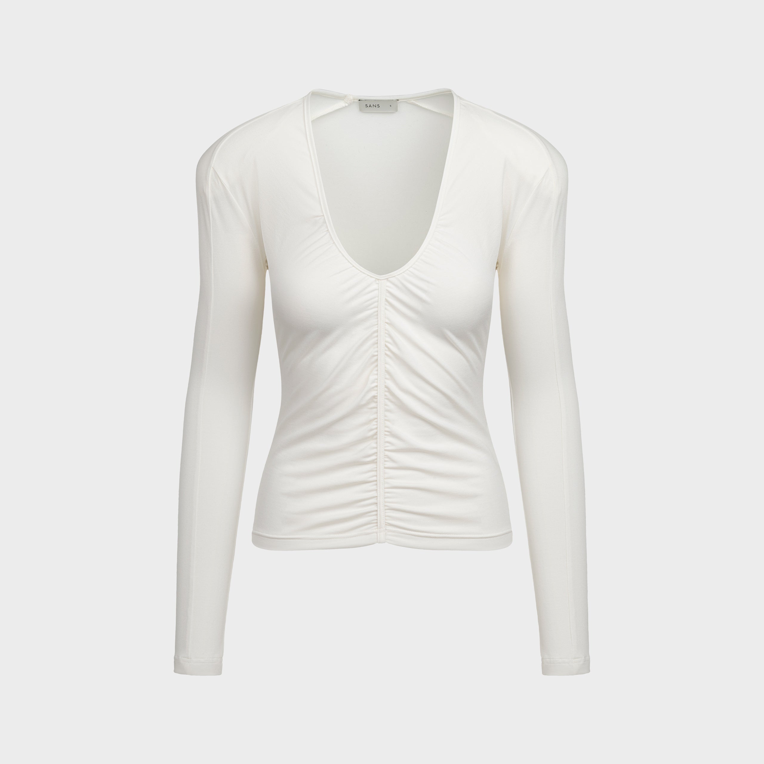 biały top puls zdjęcie produktu widok przód