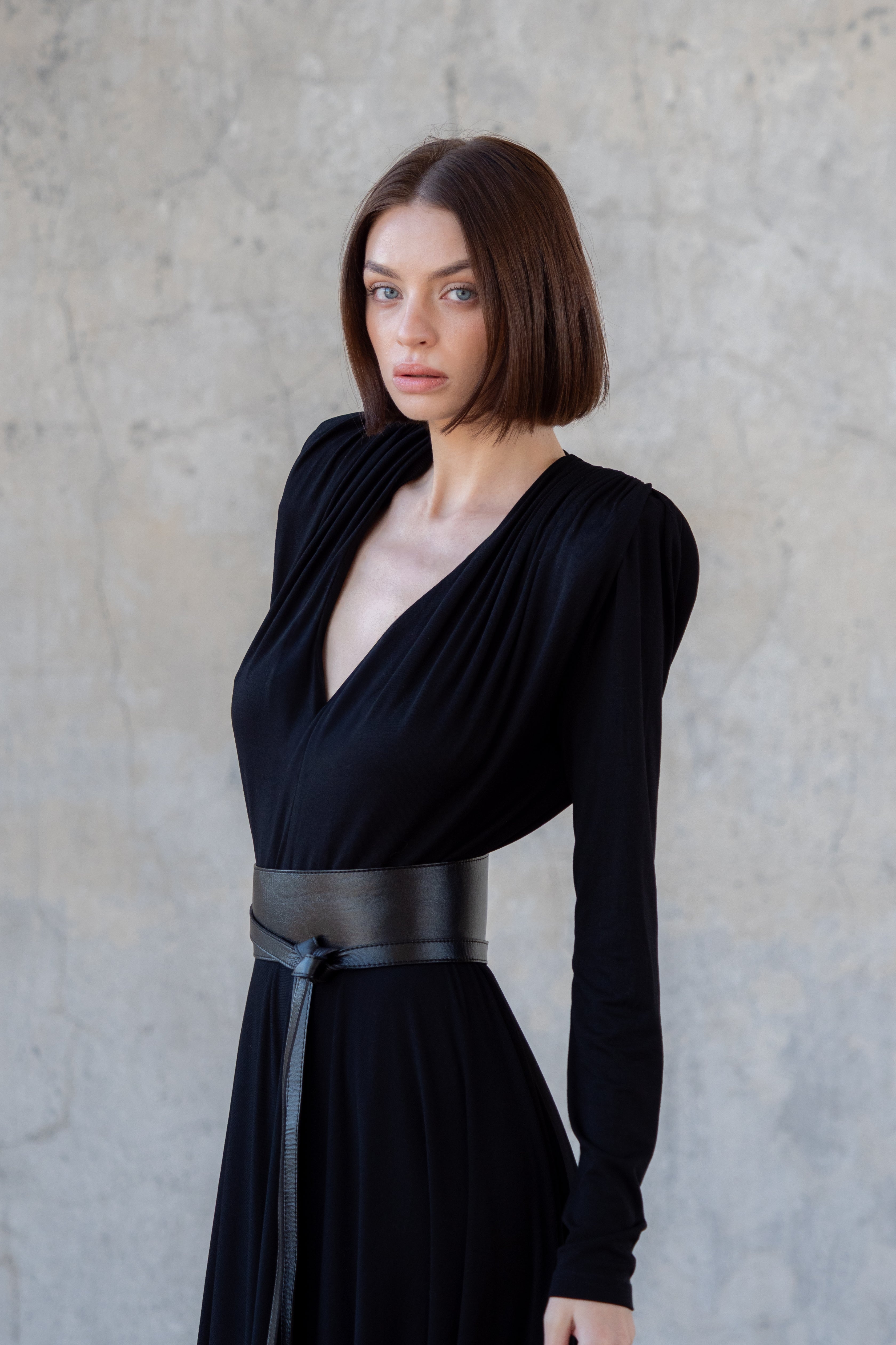 SUKIENKA 04 MAXI CZARNA