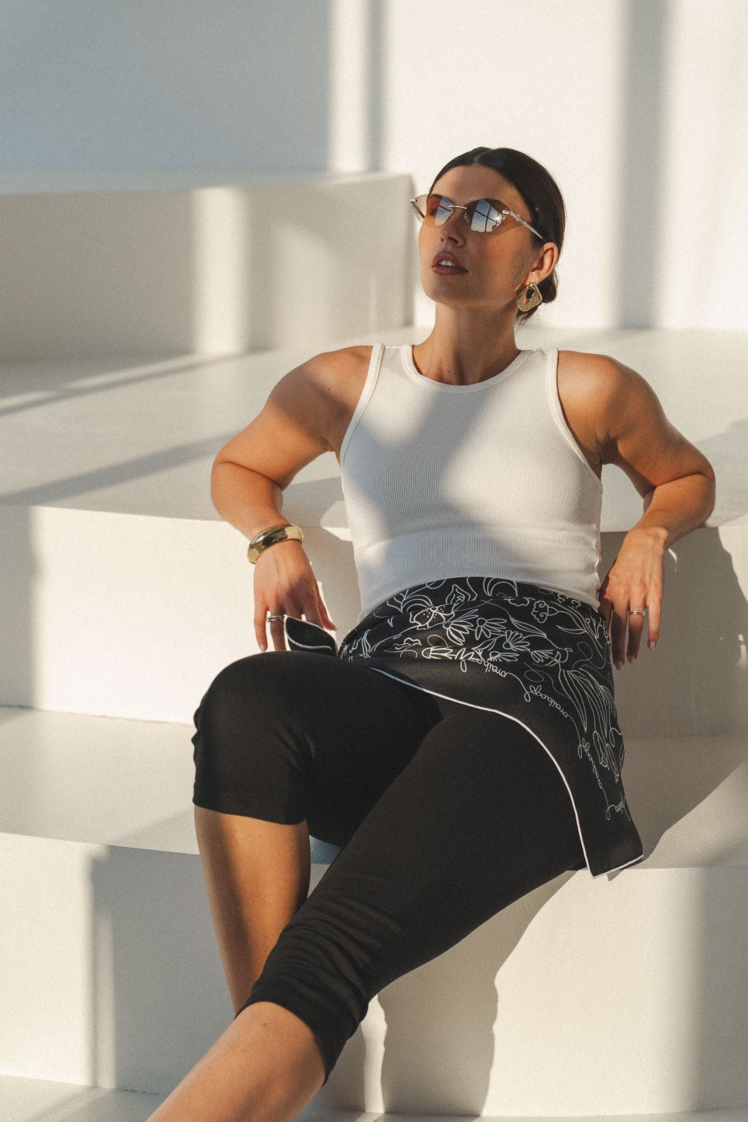 LEGGINSY CAPRI NOIR